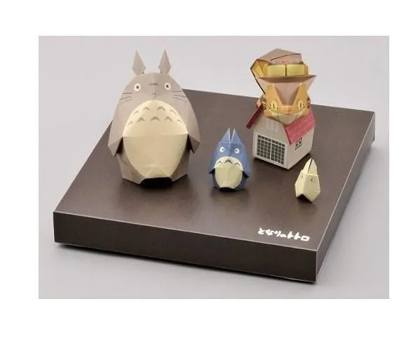 MY NEIGHBOR TOTORO - Totoro in front of the house - Origami Set
